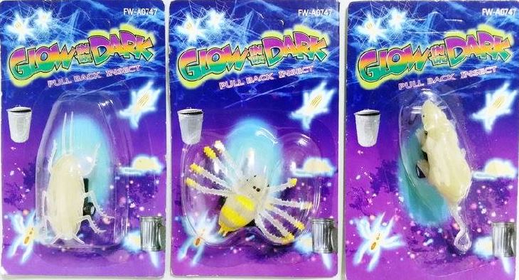 INSEKT SPINDEL P/B SJÄLVLYSANDE