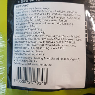 Sjögräs snacks med avokado olja