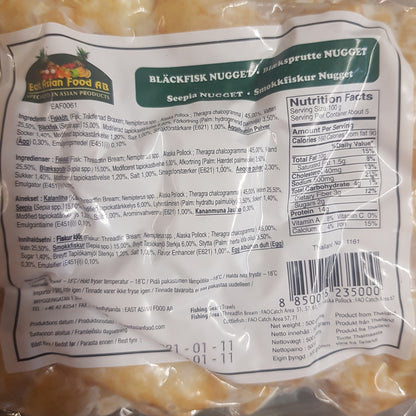 Bläckfisk Nuggets (Hot pot) 500g, East Asian Food