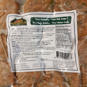 Frysta Thai Fiskkakor 500g, EAF