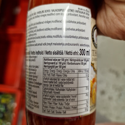 Chillisås med Vitlök Smak 300ml, Thai Dancer