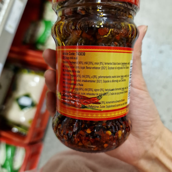laoganma chilisås i olja