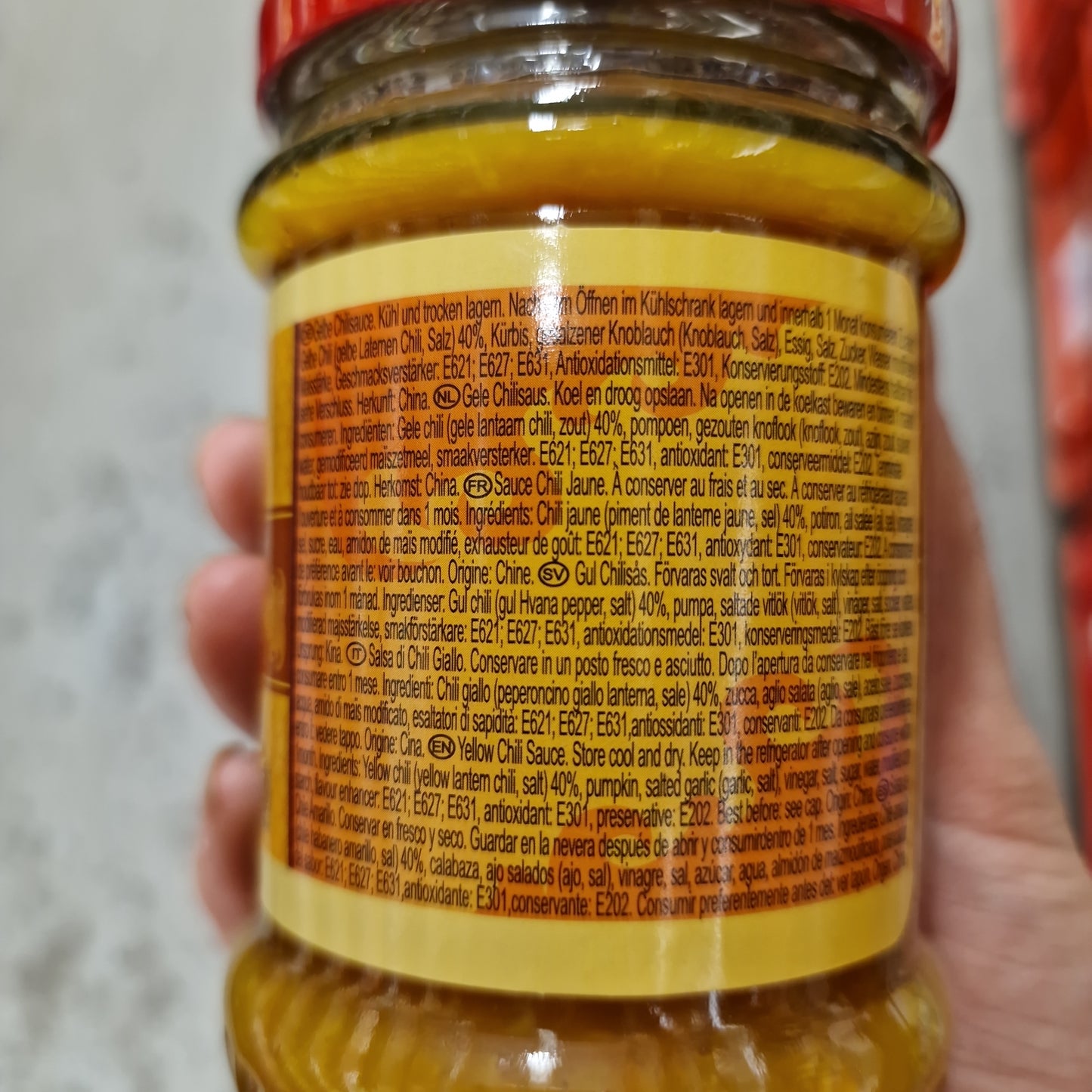 paprika chilisås