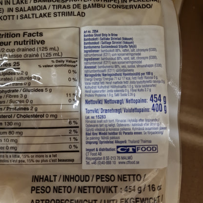 Strimrad Bambuskott 454g, Cock Brand