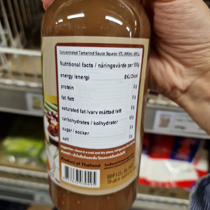Koncentrerad tamarindsås 495g, BYSRI