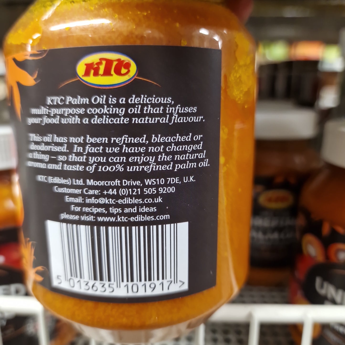 Palmolja 500ml, KTC