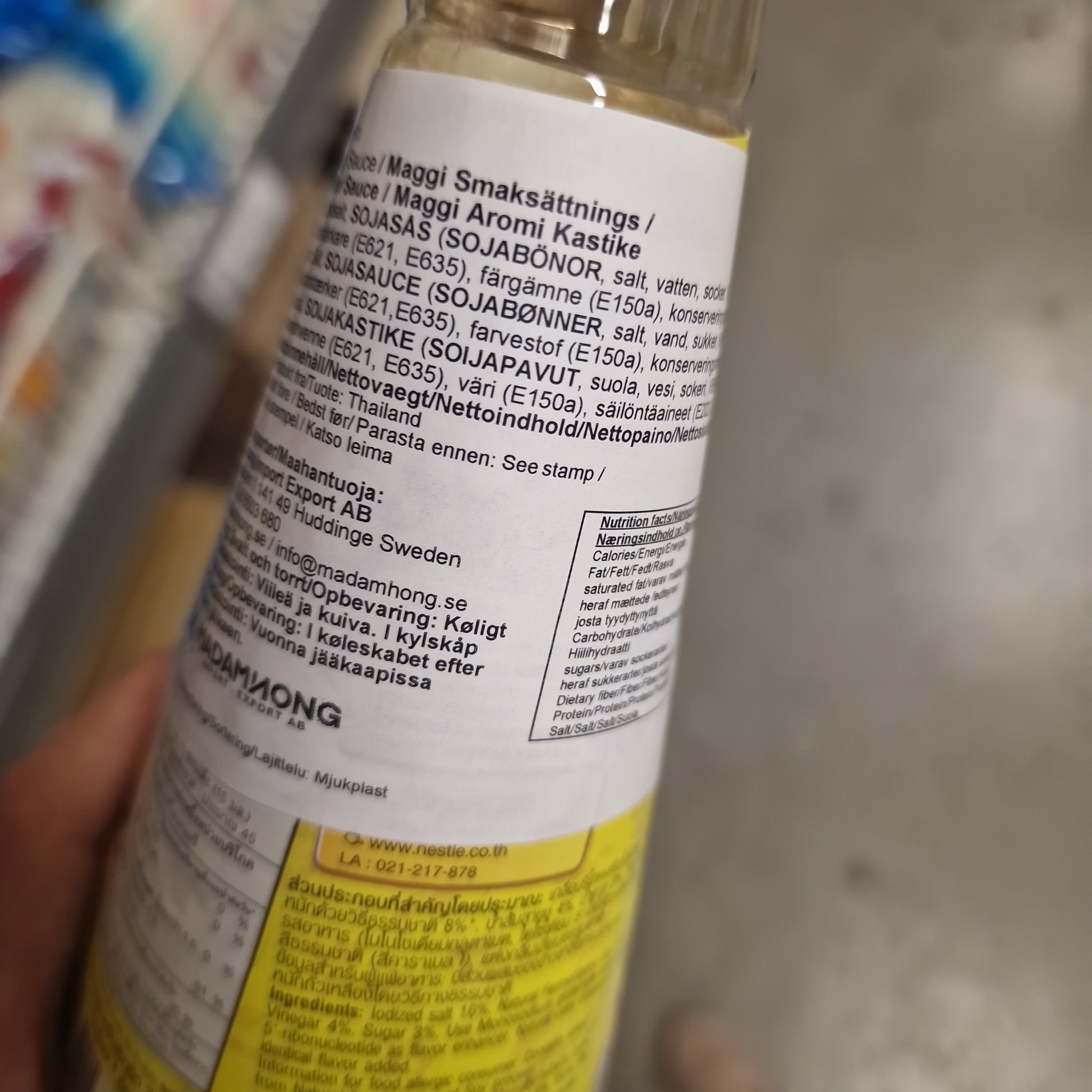Smaksatt Sojasås 680ml, Maggi