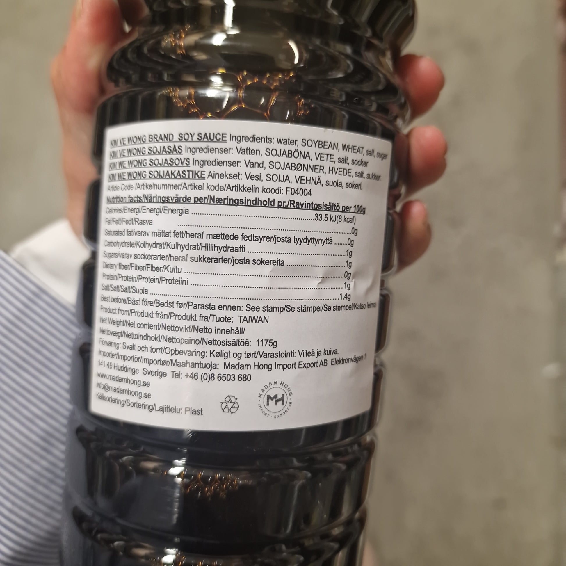 Ljus Sojasås 1l, Kim Ve Wong