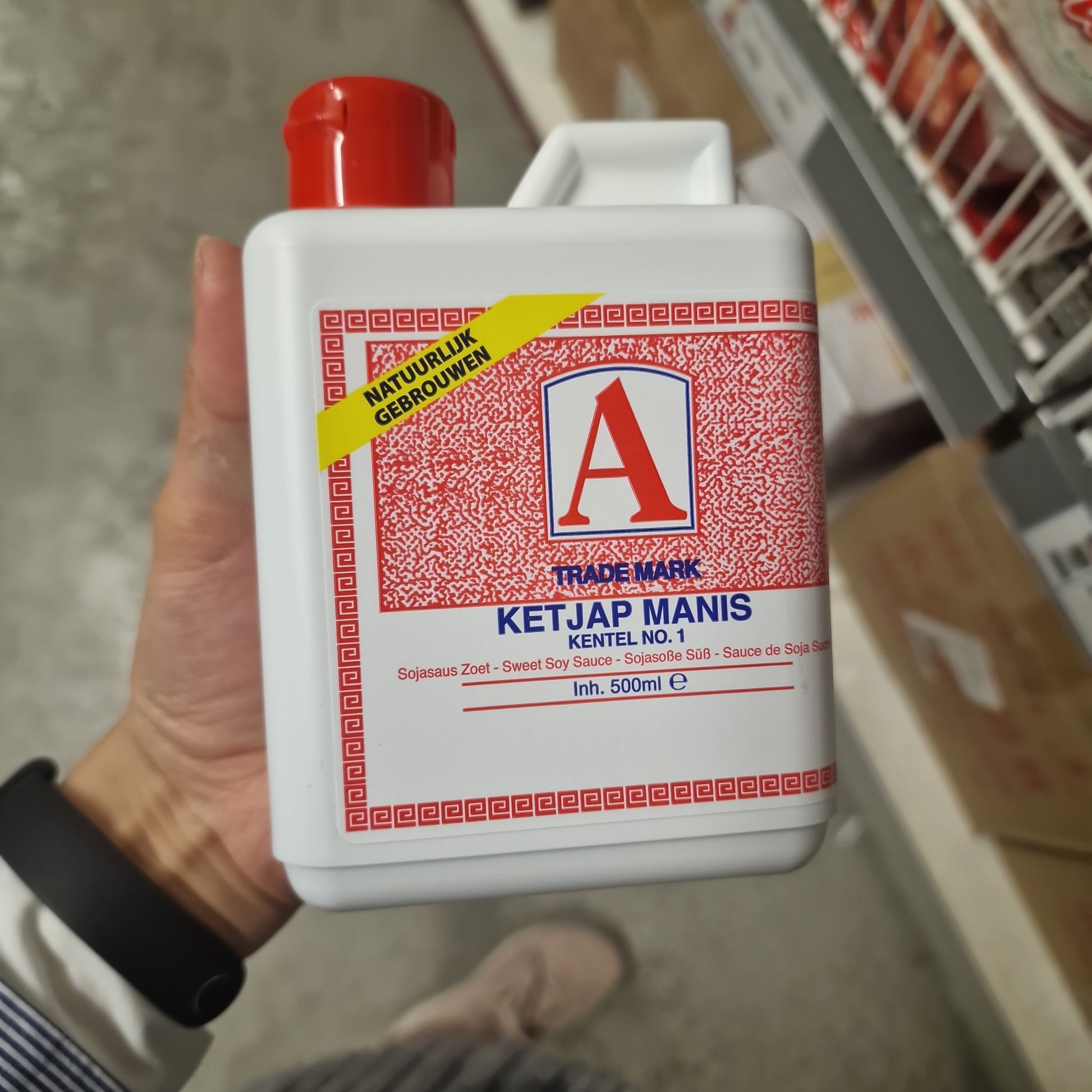 Ketjap manis 500ml, A Trade Mark