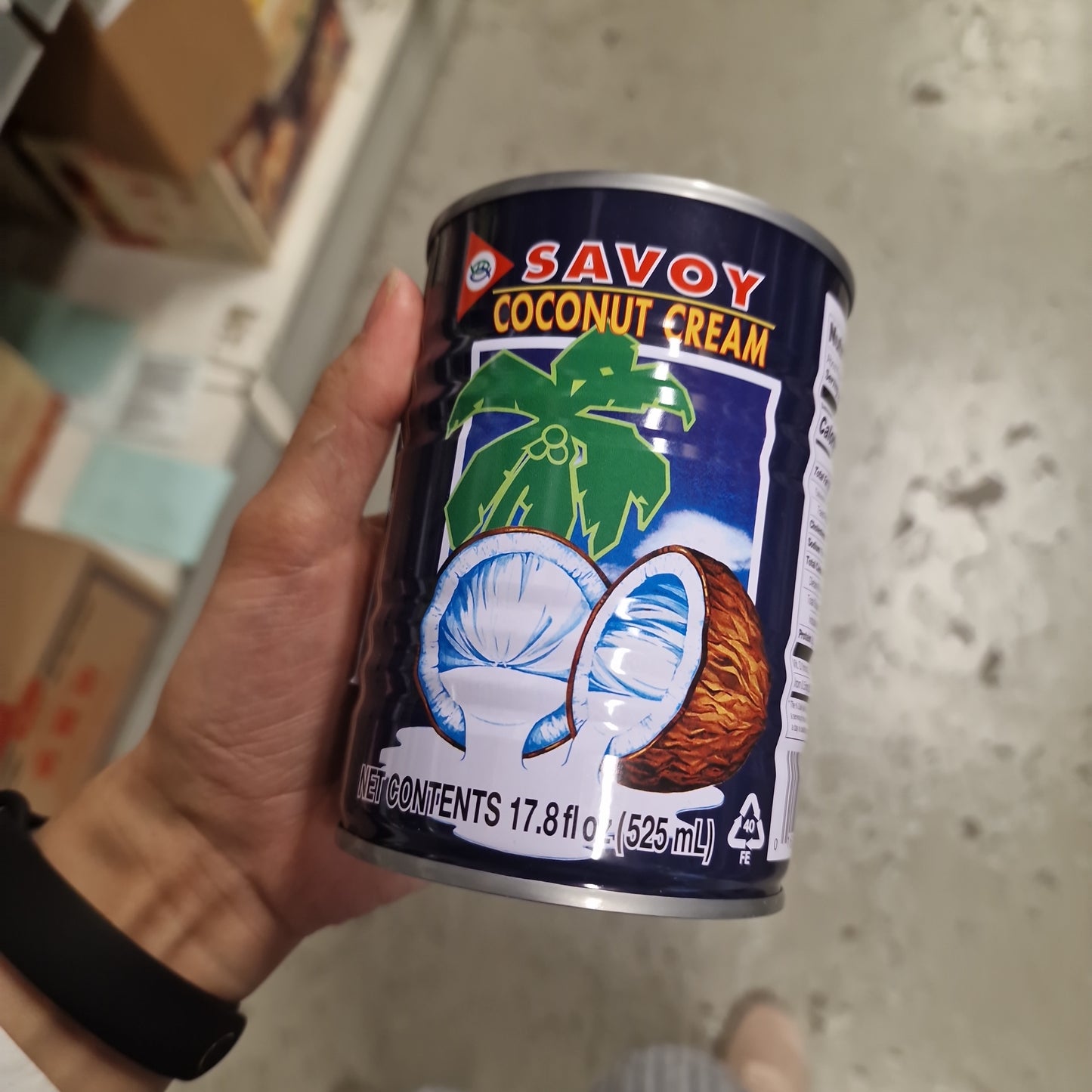 Kokoskräm 525ml, Savoy