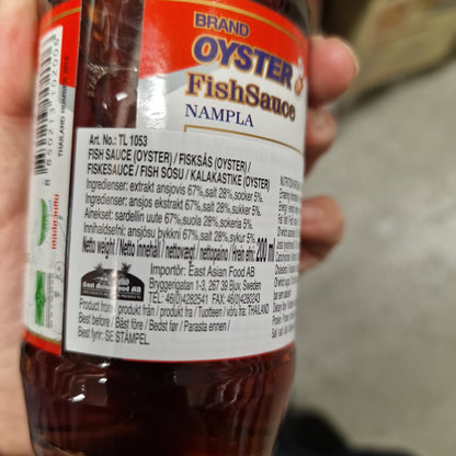 fisksås ostron brand  thai 200ml
