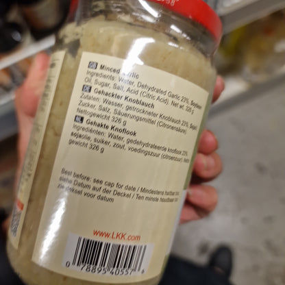 Krossad Vitlök 326g, LKK