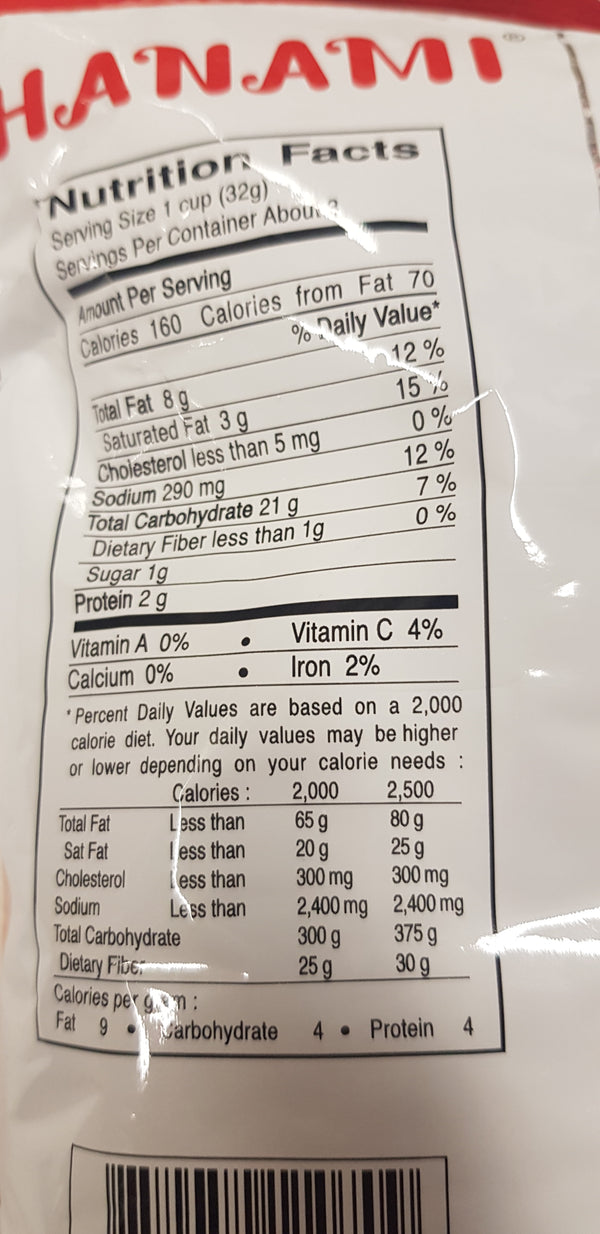 Räkchips Orginal 100g, Hanami