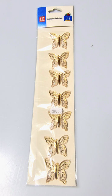 klistermärke fjäril