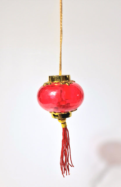Lykta kinesiskt röd
