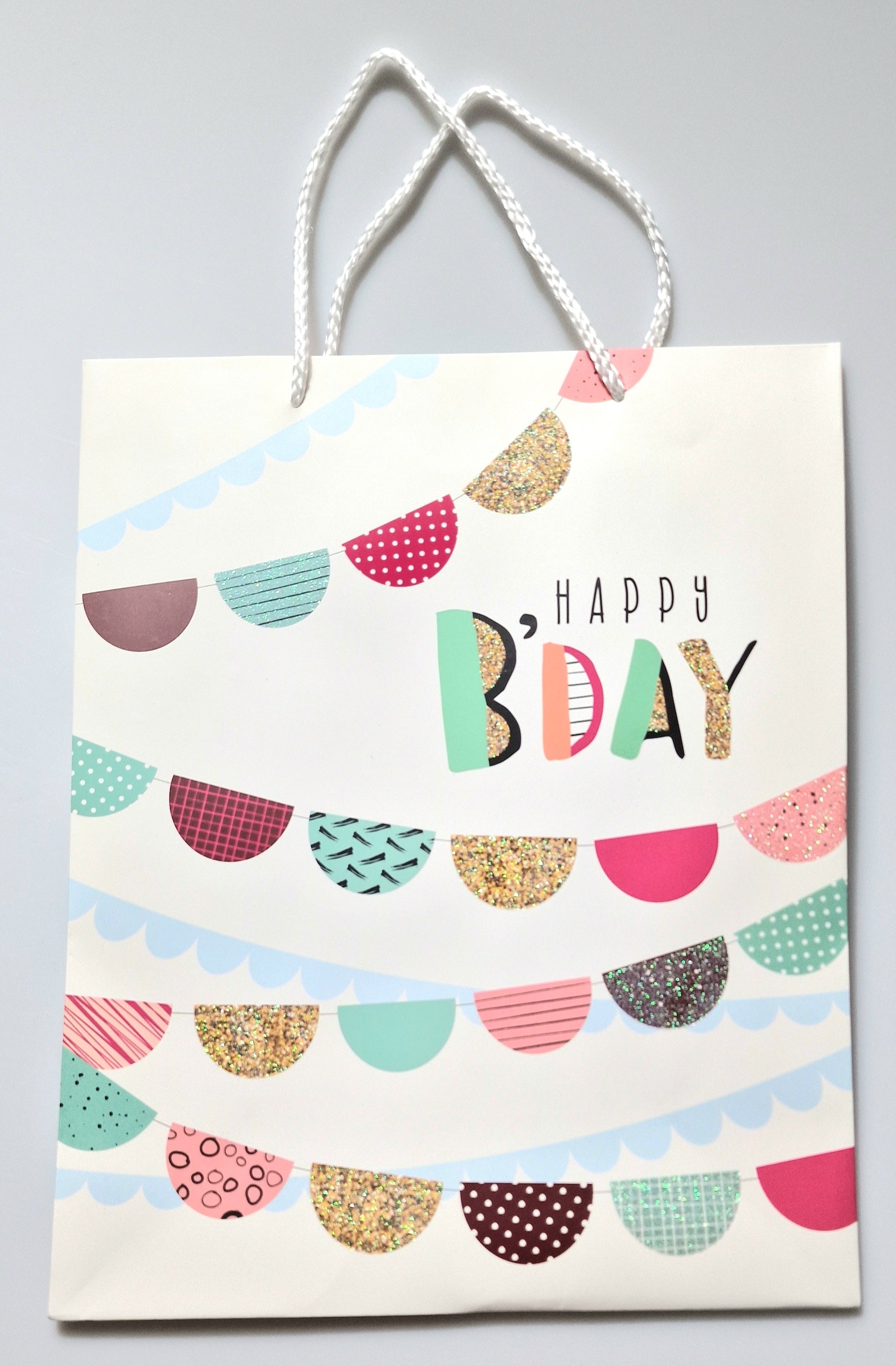 presentpåse birthday stor