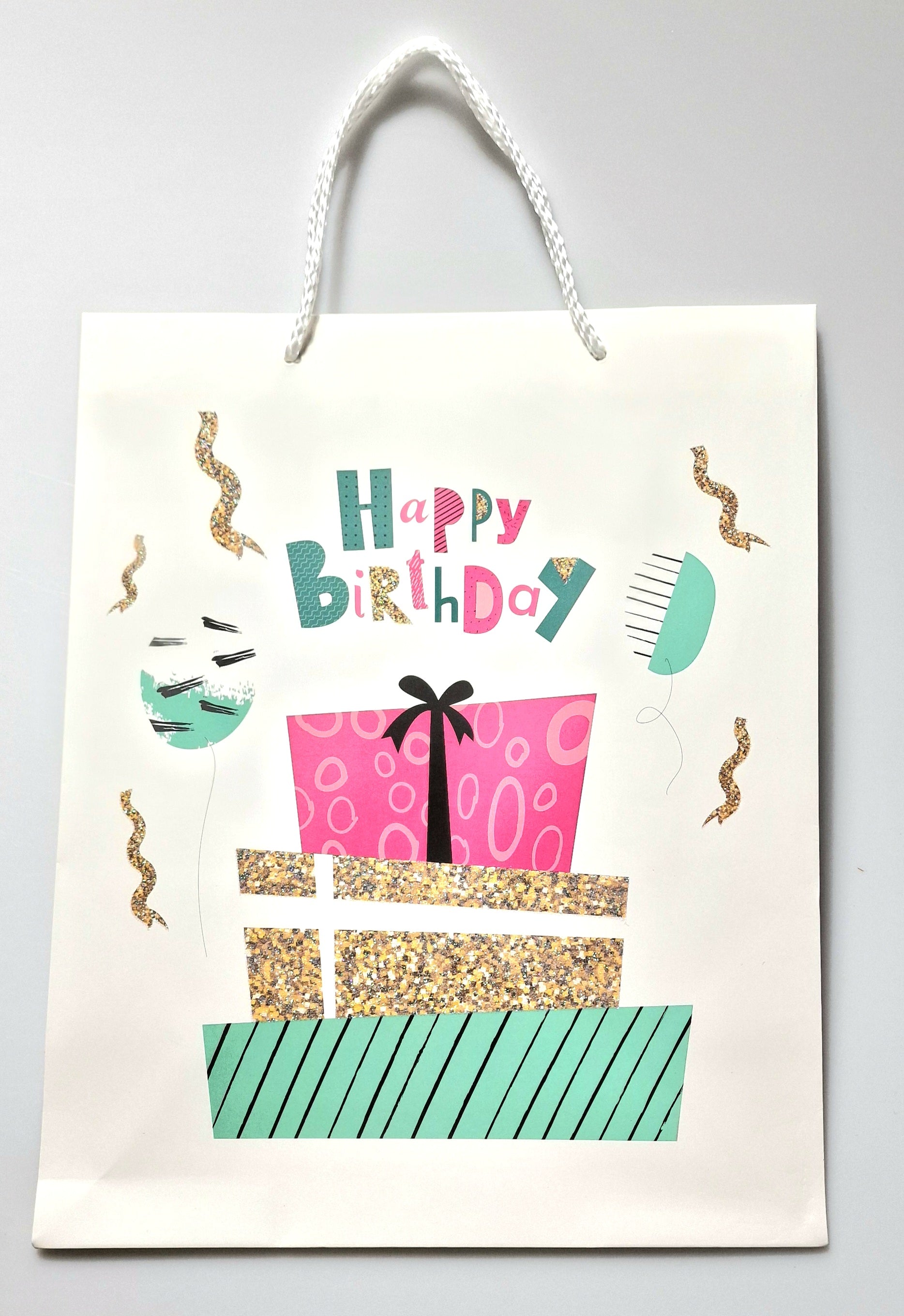 presentpåse birthday stor