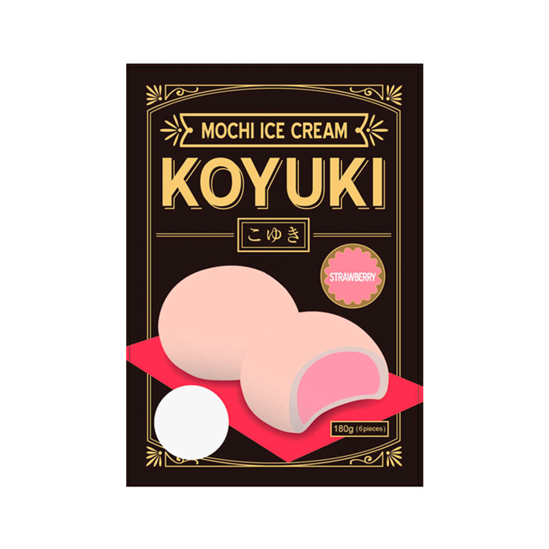 Mochi Ice Cream jordgubb- 180 g