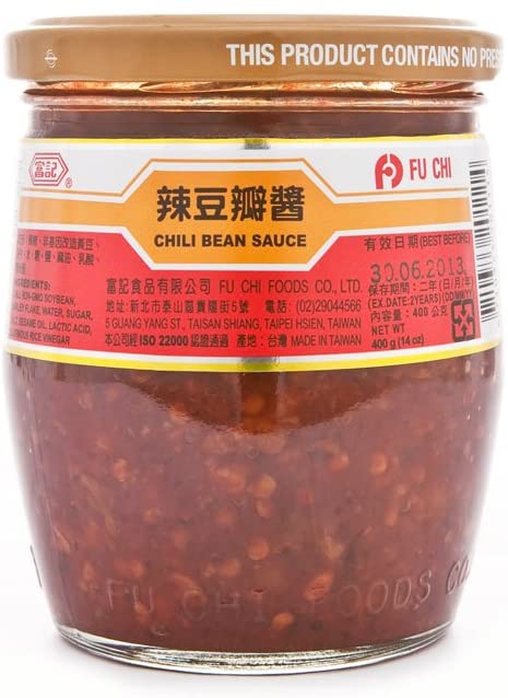 Kinesisk chilibönpasta 400g, Fu Chi