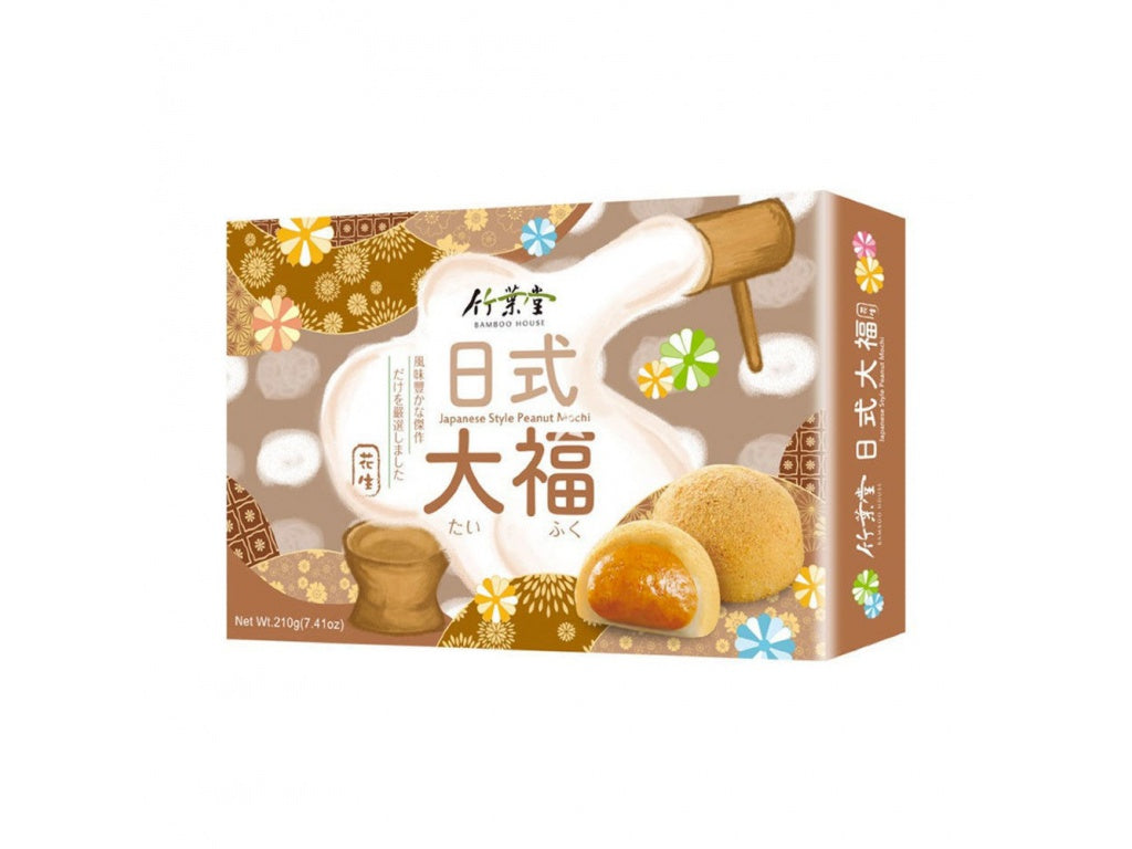 Mochi jordnötter bamboo house 210g