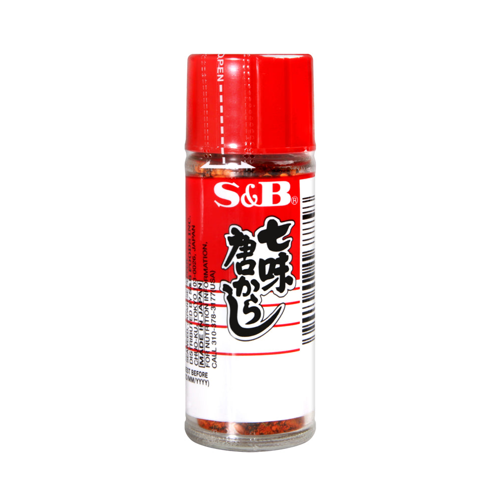 Shichimi (sju sorter kyrddor) 15g, S&B