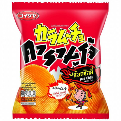 Potatis chips Kryddig Chili Smak 40g, Koikeya