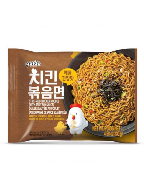 Stir Fried Chicken Snabbnudlar 130g, Paldo