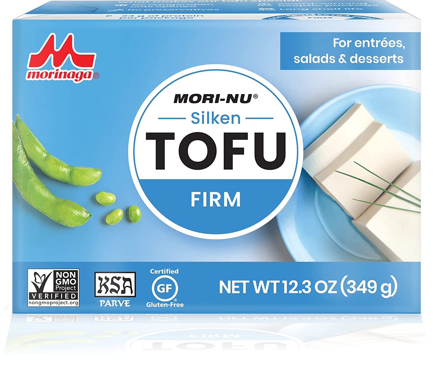 Silken Tofu Fast 349g, Morinaga