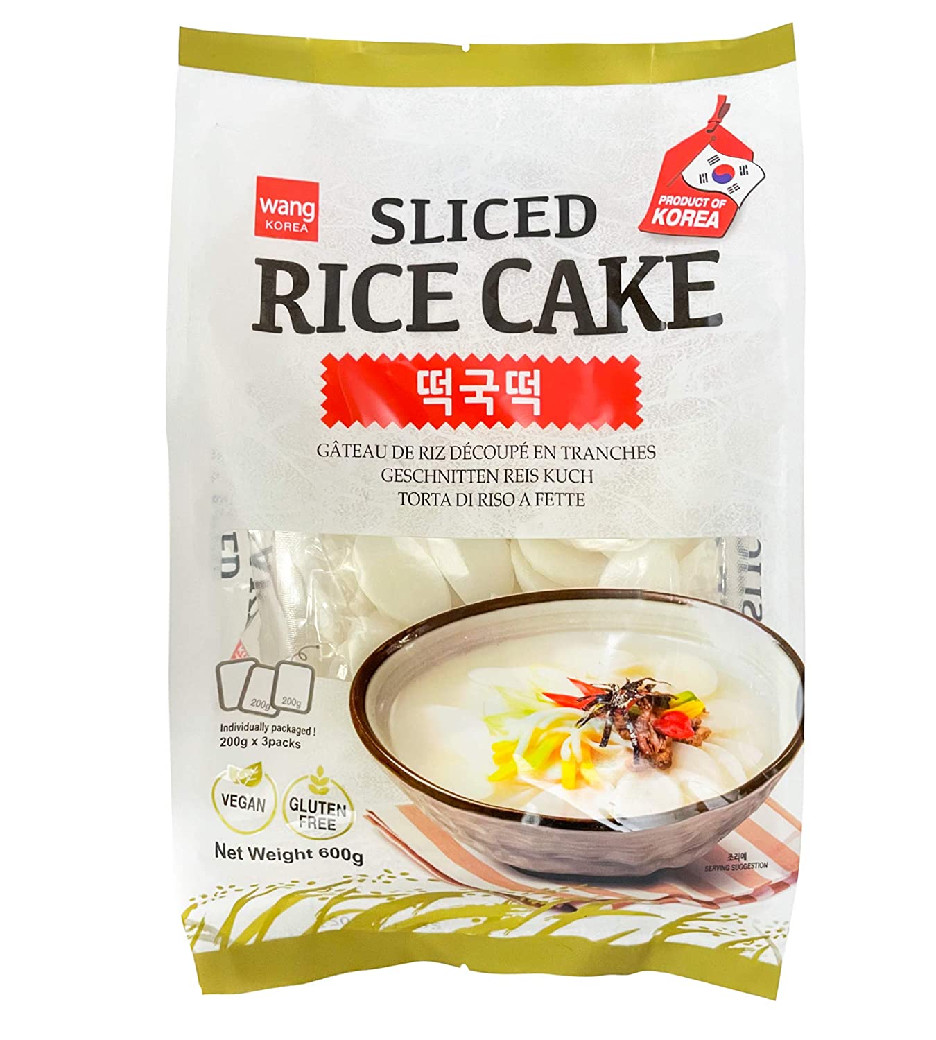 Riskakor (skivor) 600g, Wang Korea