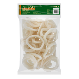 Bläckfiskringar 800g, Asian Choice