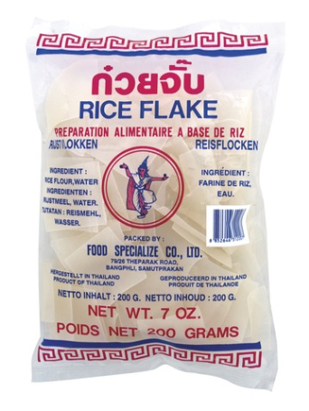 Risnudlar kakor (Rice Flakes) 200g, Thai Dancer