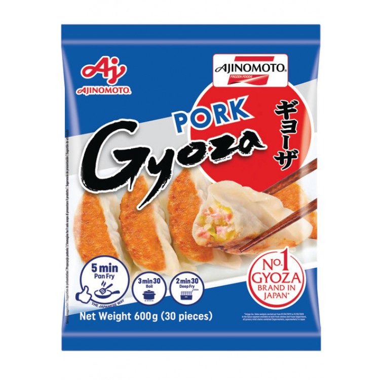 Dumpling med Fläsk (30st) 600g, Ajinomoto