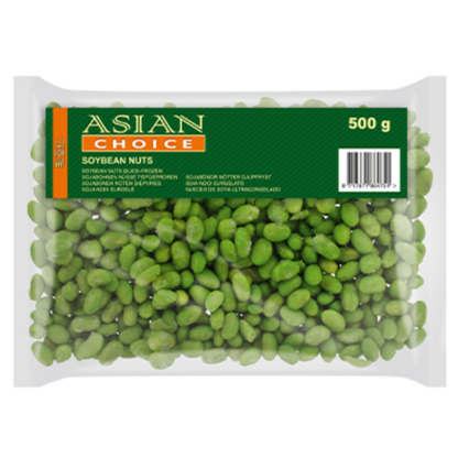 Frysta sojabönor 500g, Asian Choice