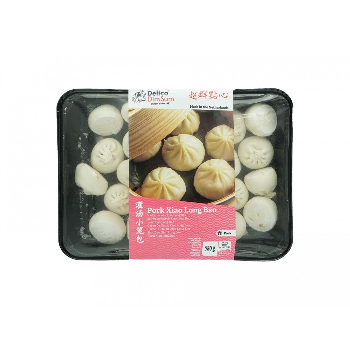 Dim Sum Fläsk Xiaolong bun 780g, Delico