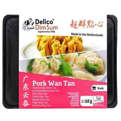 Dim sum Wonton med Fläsk (18st) 234g, Delico