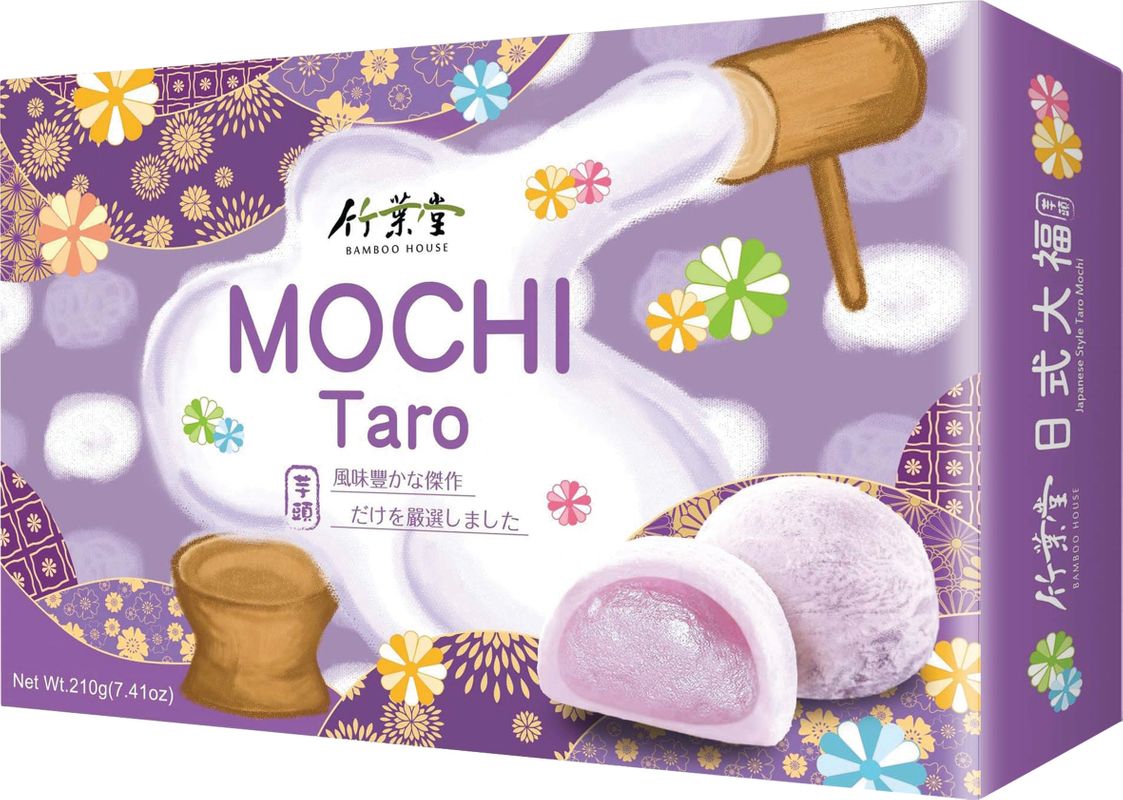 Mochi Taro sesam bamboo house 210g