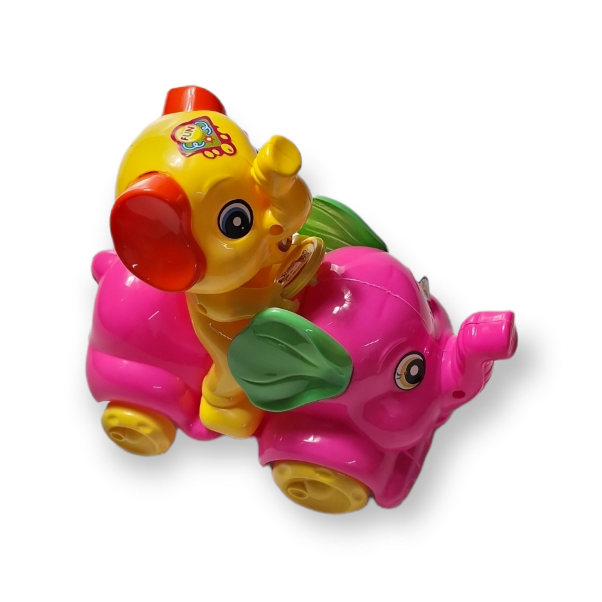 leksak elefant med bil