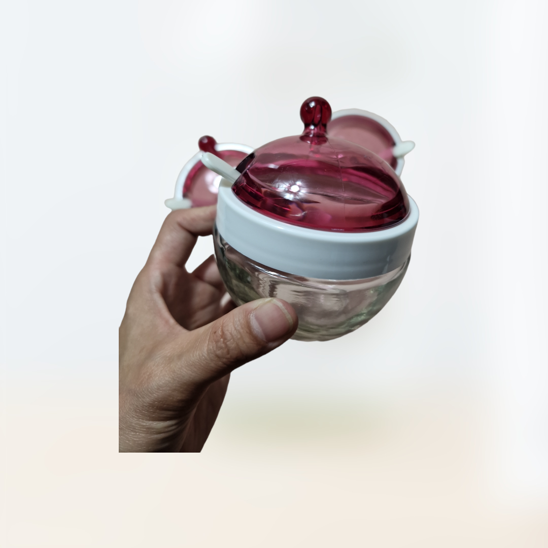 Glas Behållare 3pack