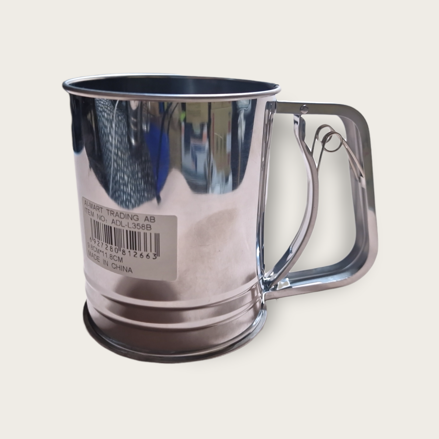 Stor Filter Stål Bägare