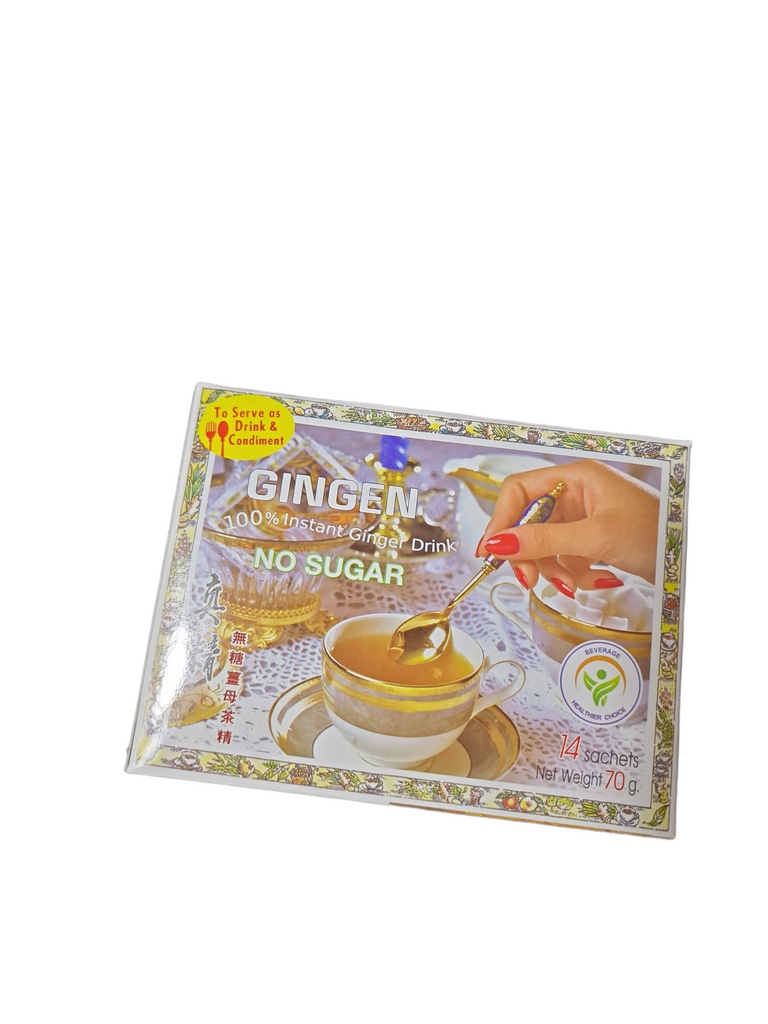 Ingefära Te utan socker (14-påsar) 70g – asienlivs