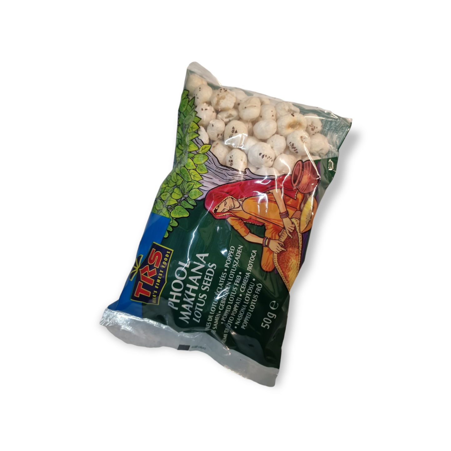 TRS Phool Makhana (Lotus Seeds), 50 gr