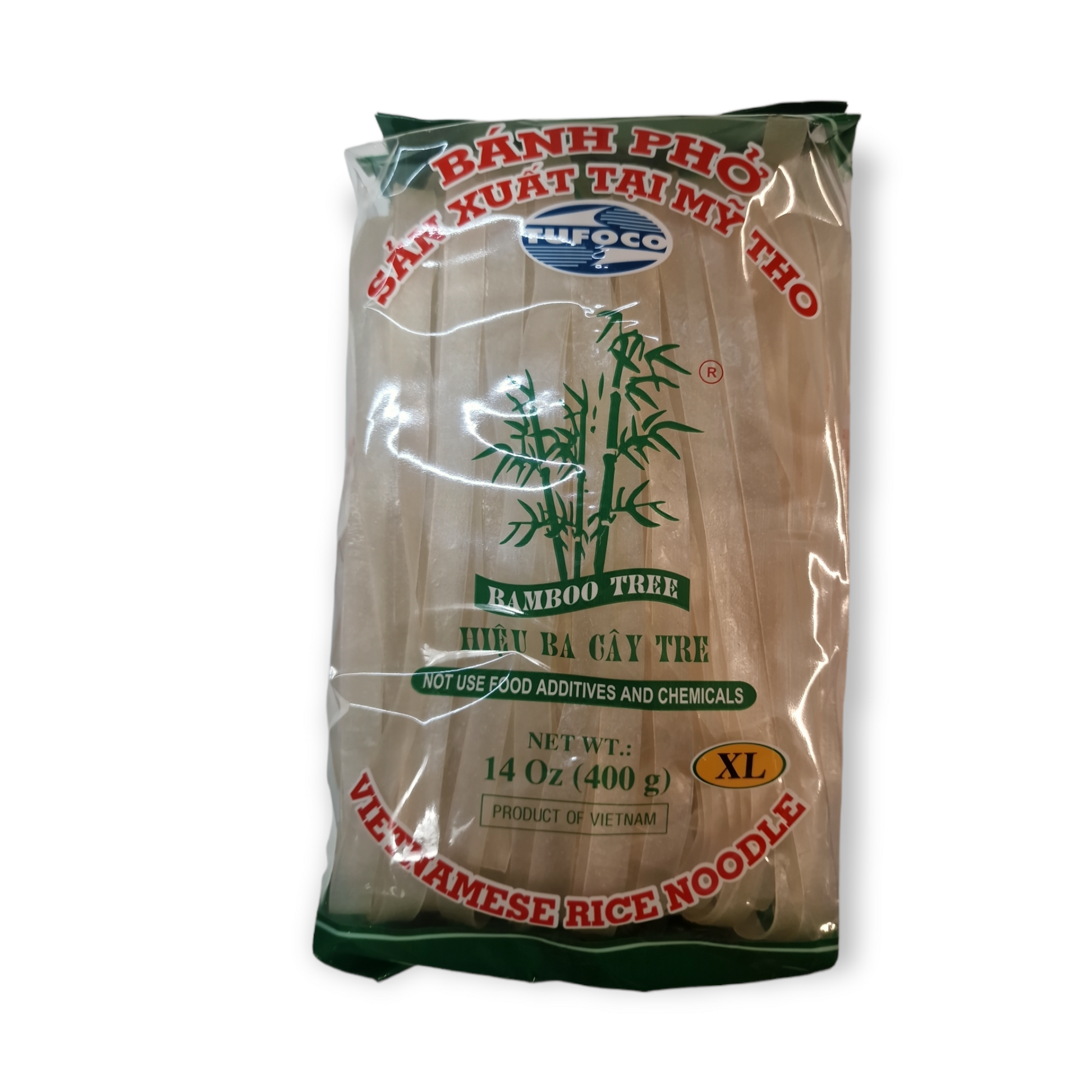 Risnudlar (XL, 10mm) 400g Bamboo Tree