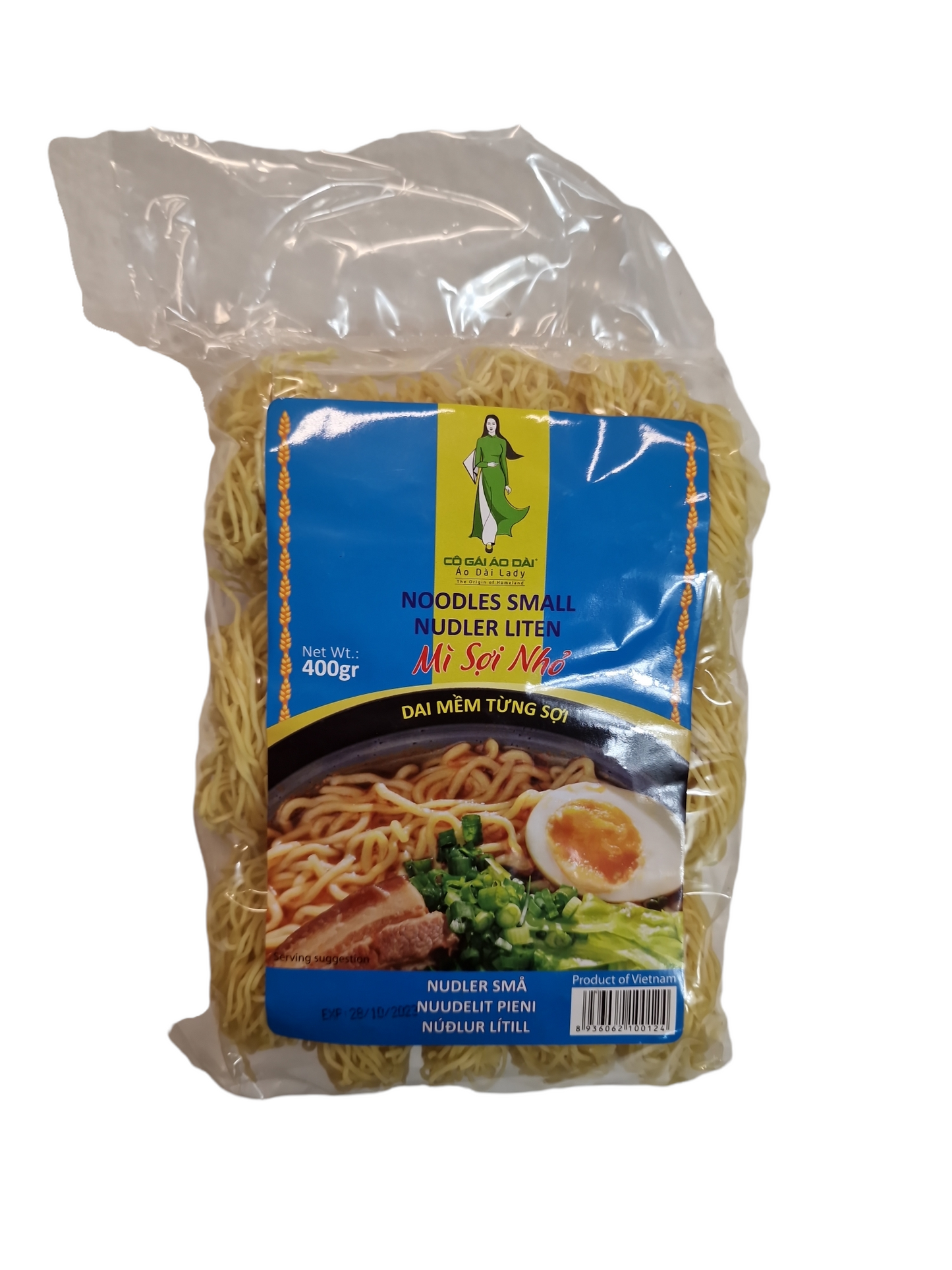 Vietnamesisk Äggnudlar Small 400g, EAF