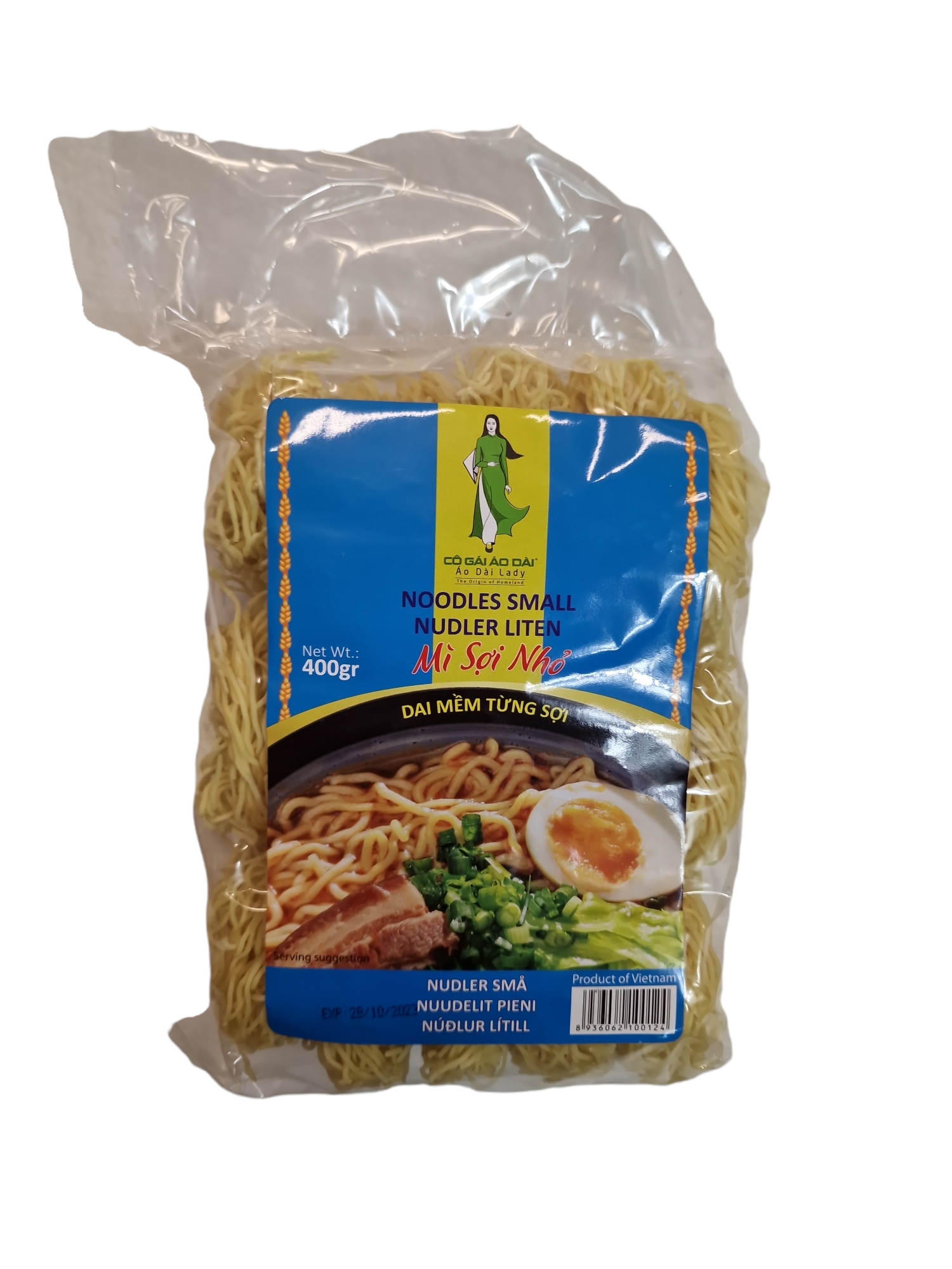 Vietnamesisk Äggnudlar Small 400g, EAF