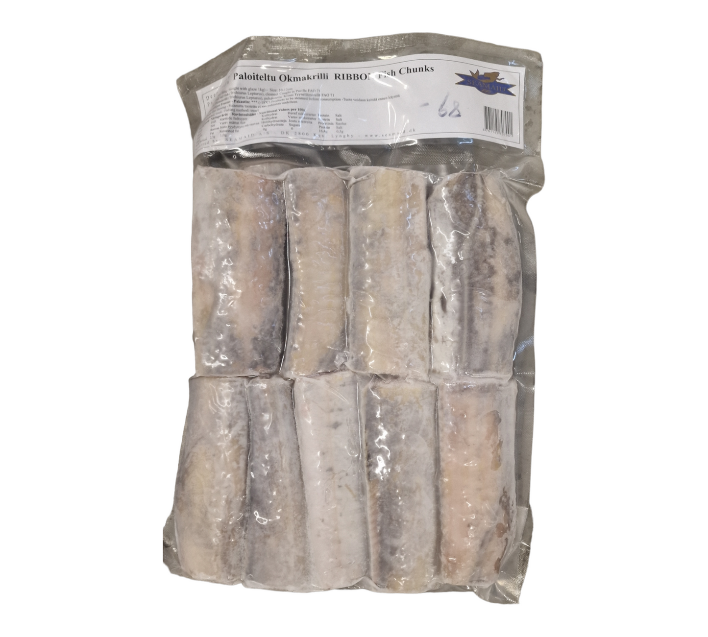 Ribbon fisk bitar 800g