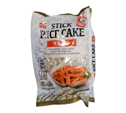 koreansk riskaka skivor 600g toppoki