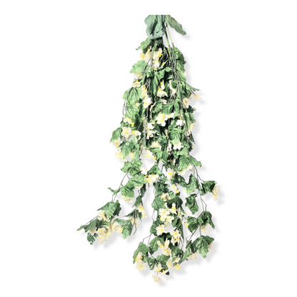 plastblomma girlang