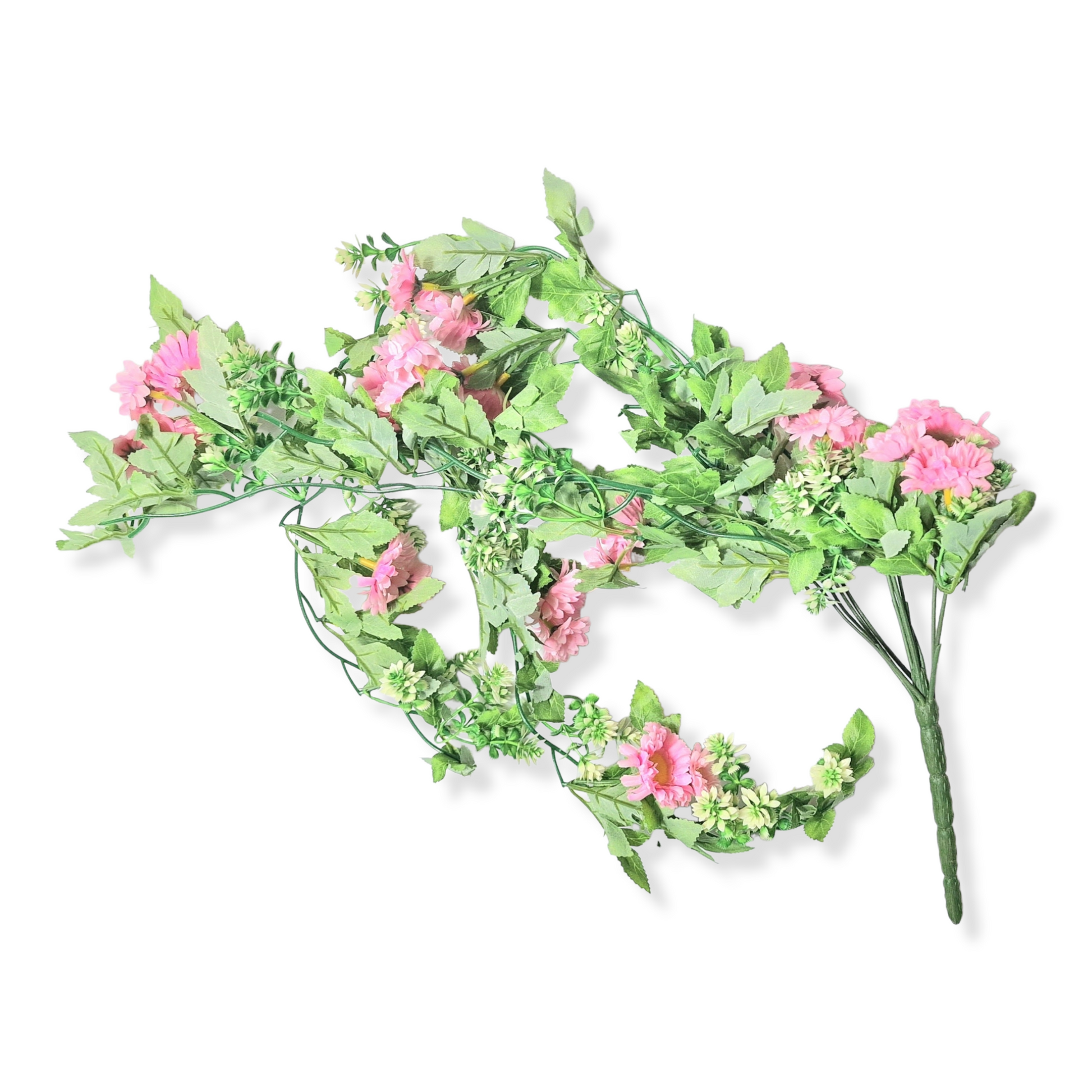 plastblomma girlang