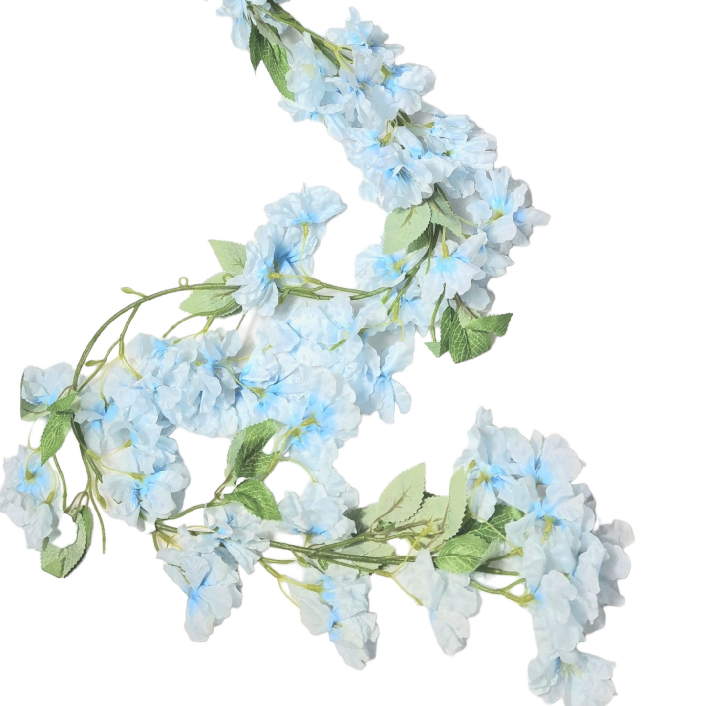 plastblomma girlang