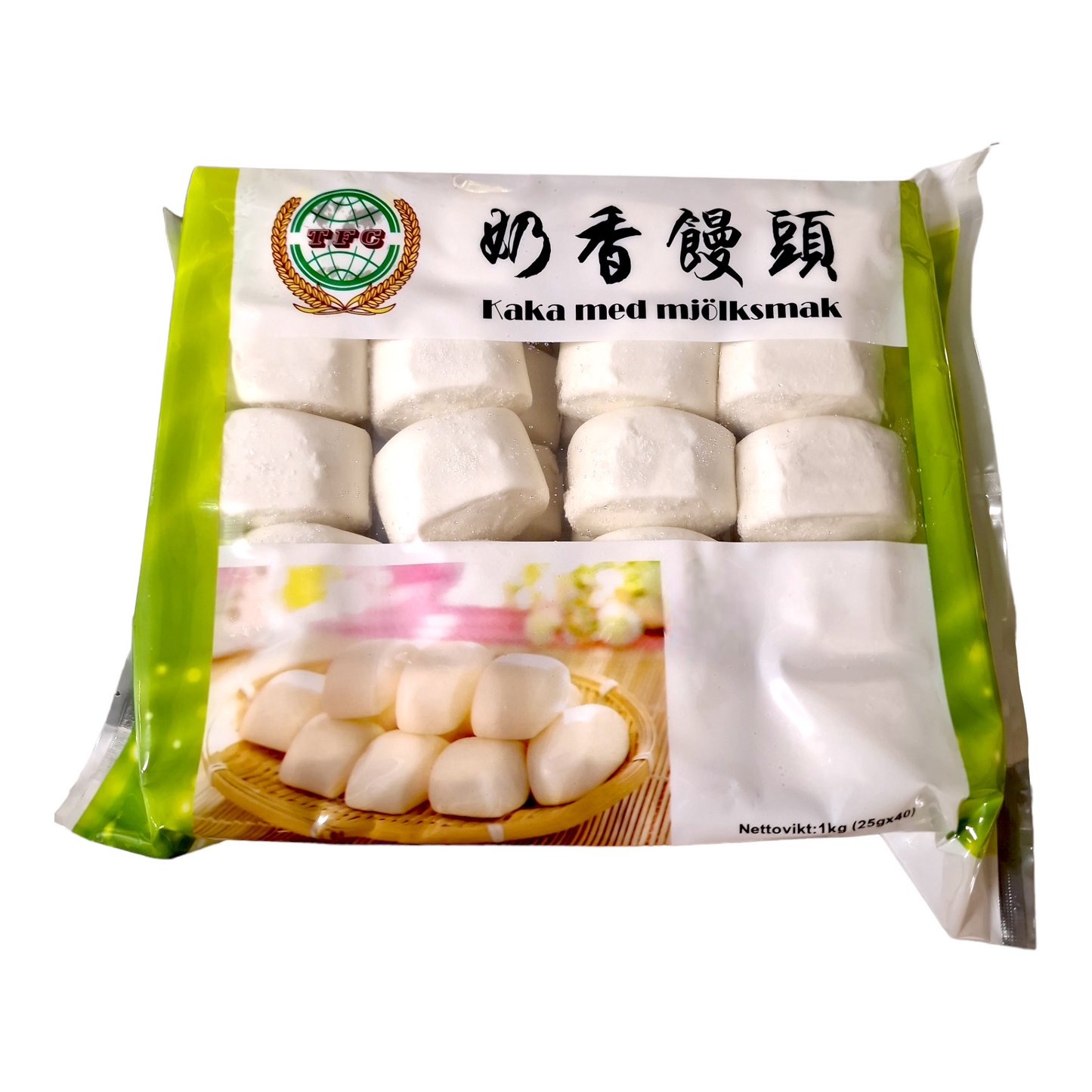 Buns med Mjölksmak (40-pack) 1kg, TFC